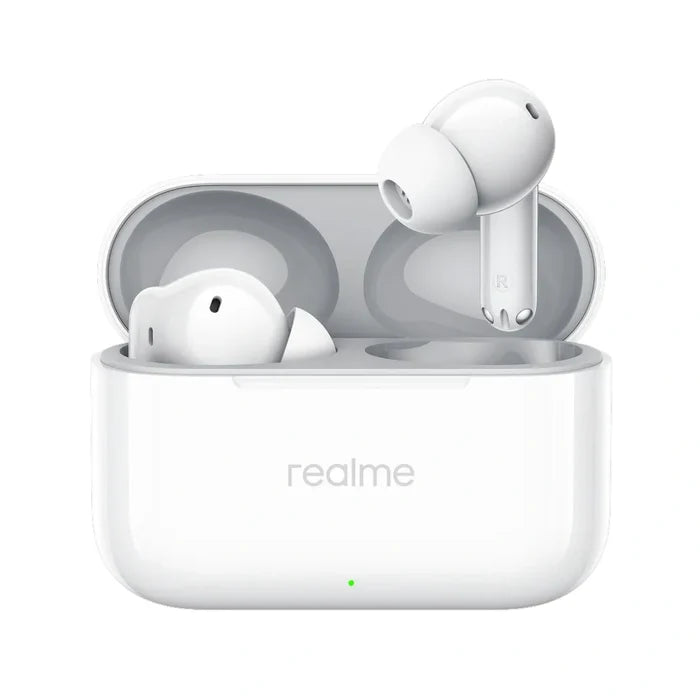 Realme Buds T200 |True Wireless Earbuds | Bluetooth v5.4 | Water Resistance | 3D Spatial Audio Effect | 50 hrs Of Playback | Active Noise Cancellation | Dynamic Audio