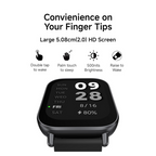 Redmi Watch 5 Active BT Calling with 3 mic ENC|2" HD Screen|HyperOS connectivity|Metal body|18 days of Battery Life|200+ Watch Faces|IPX8 rating|140+ Sports Modes|Heart Rate,Period Cycle Monitor|Black