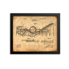 Roller Coaster Patent Print