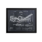 Roller Coaster Patent Print