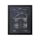 Roller Skate Patent Print