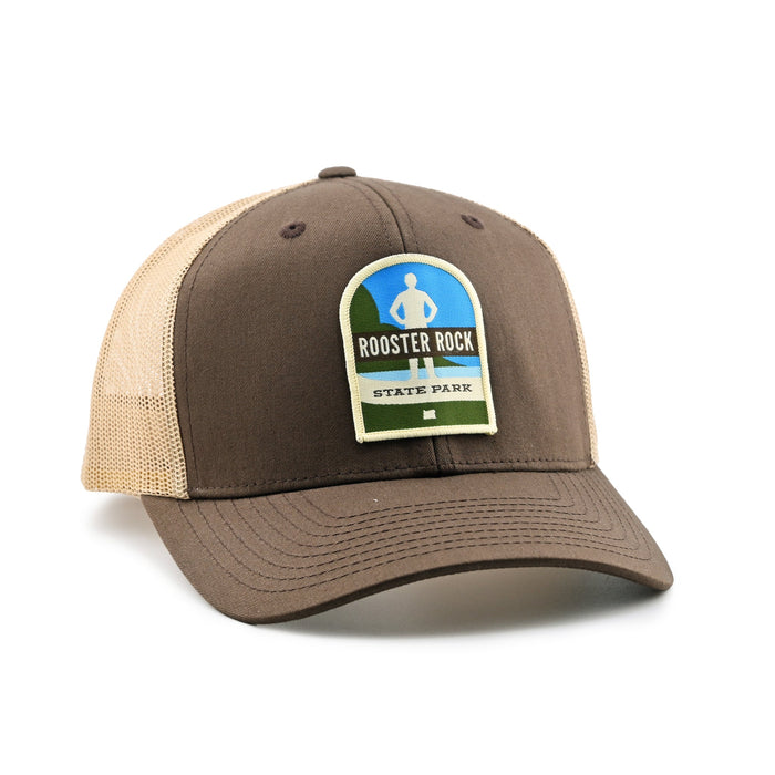 Rooster Rock Trucker Hat | Patchmarks Oregon State Parks