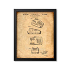 Rotary Dial Telephone Patent Print