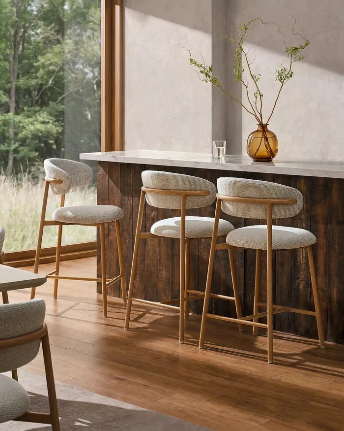 Rowan Oak Bar Stool