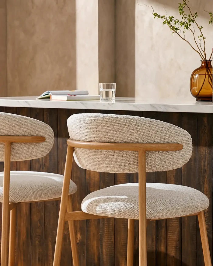 Rowan Oak Bar Stool