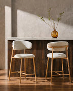 Rowan Oak Bar Stool