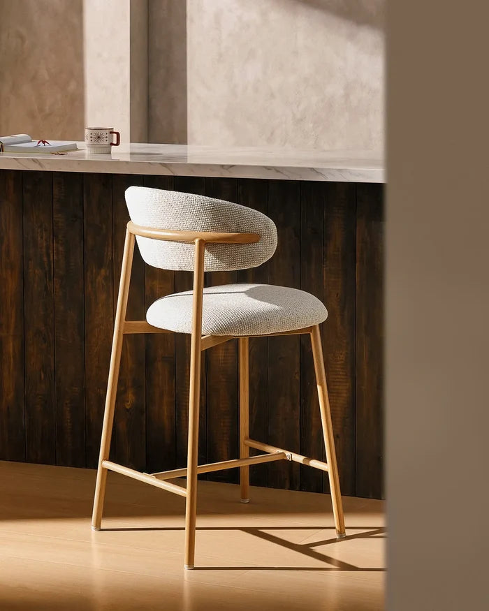 Rowan Oak Bar Stool