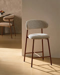 Rowan Walnut Bar Stool