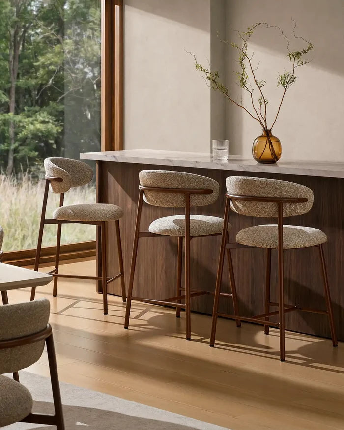 Rowan Walnut Bar Stool