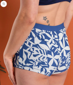 SALTROCK Balance - Womens UPF 50+ Bikini Shorts - Blue