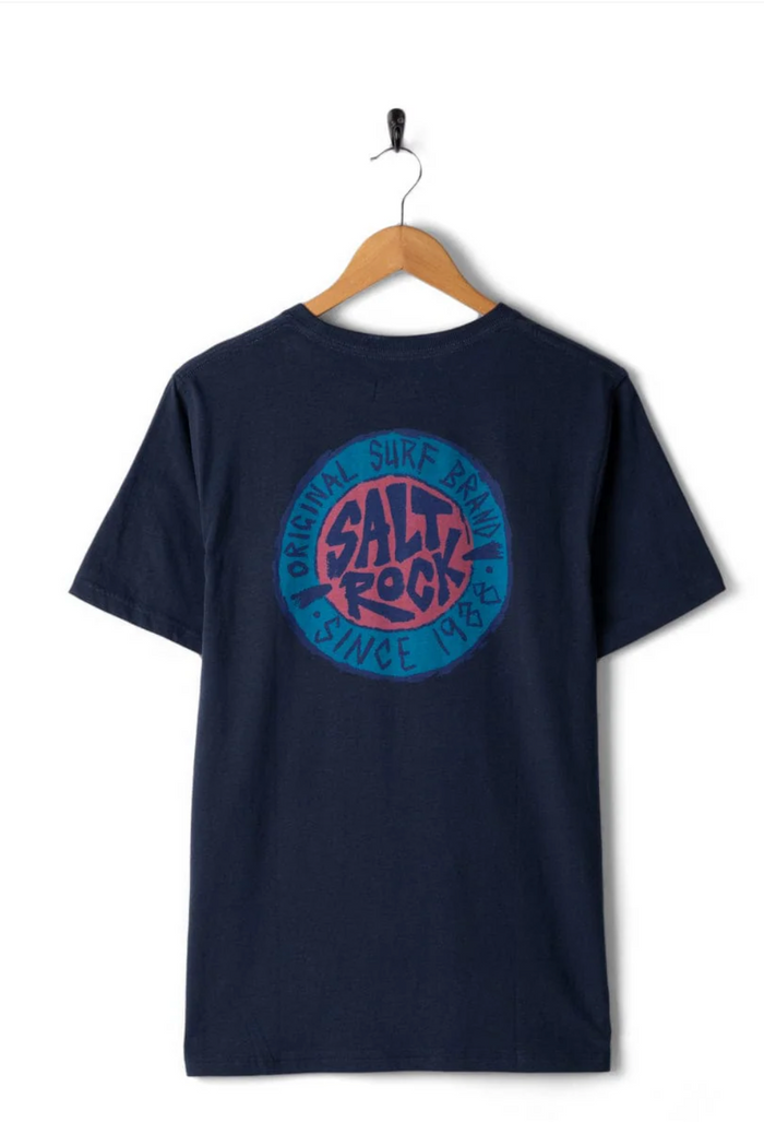 SALTROCK Original SR - Mens Short Sleeve T-Shirt - Blue