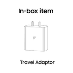 Samsung 45W Adaptor | Superfast Charging 2.0 Max | 45W PD 3.0 PDO/PPS max. 45W | Low Standby Power Consumption (5mW)