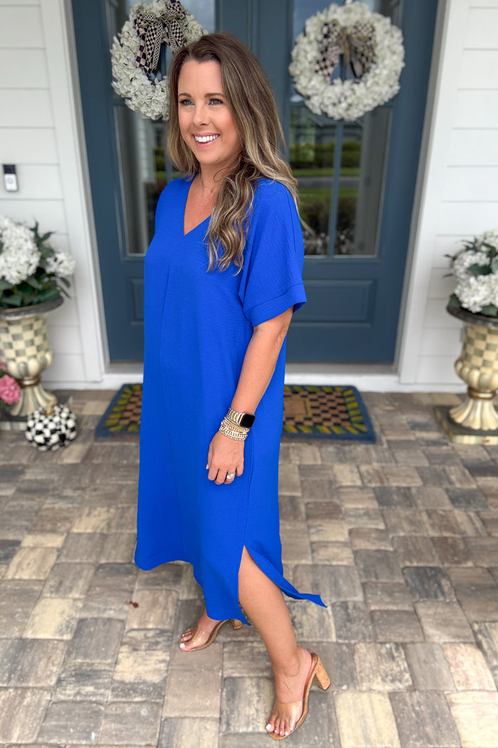 Saturday Maxi Dress - Royal Blue