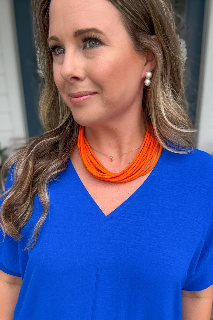 Saturday Maxi Dress - Royal Blue