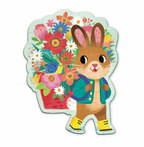 Scratch & Sniff Mini Puzzle: Bunny Bouquet