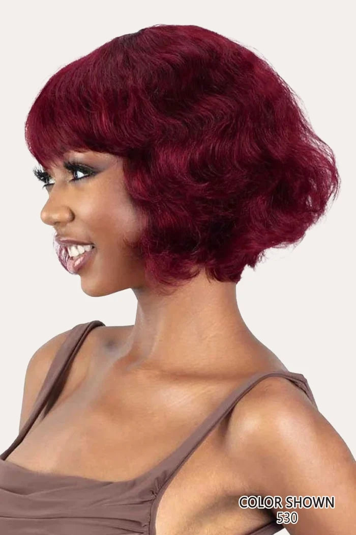 SHAKE N GO GOLDEN 100% HUMAN HAIR WIG - SORELLE SHAKE N GO