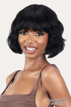 SHAKE N GO GOLDEN 100% HUMAN HAIR WIG - SORELLE SHAKE N GO