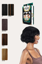 SHAKE N GO GOLDEN 100% HUMAN HAIR WIG - SORELLE SHAKE N GO