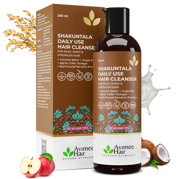 Shakuntala Daily Use Shampoo + Radha Hair Conditioner Super Saver Combo