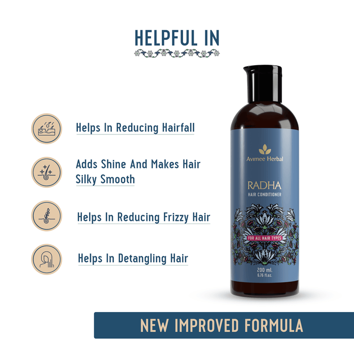 Shakuntala Daily Use Shampoo + Radha Hair Conditioner Super Saver Combo