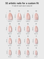 She Wears Crystals on Her Nails