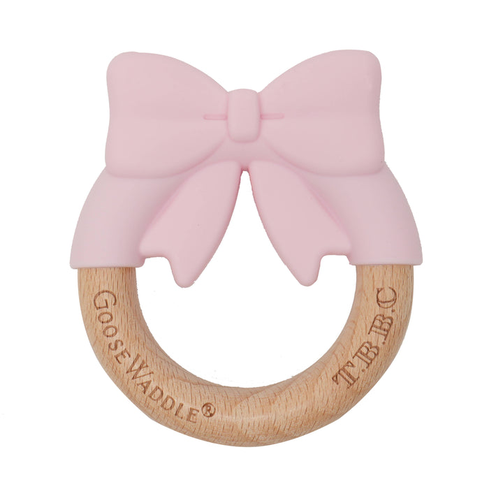 Silicone & Wood Teether