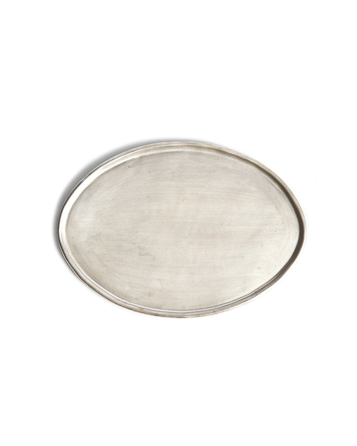 Silver Oval Tray