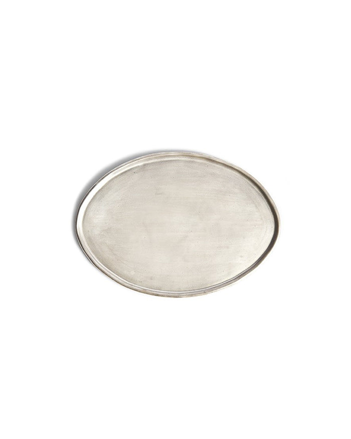 Silver Oval Tray