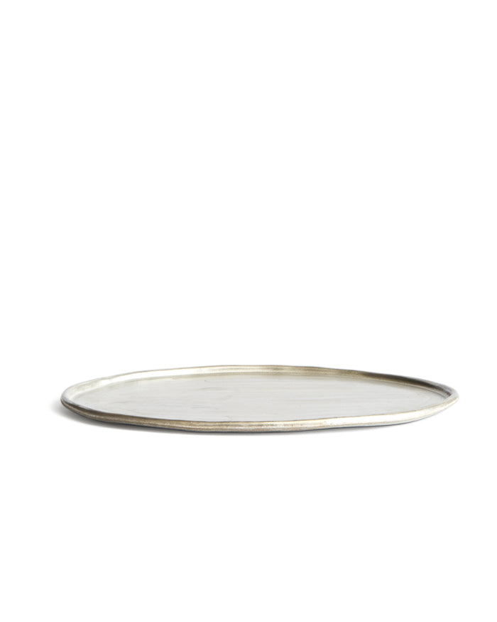 Silver Oval Tray