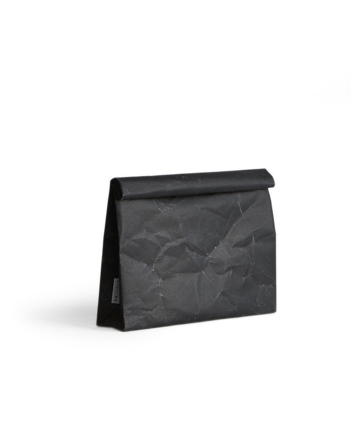 Siwa Black Clutch Bag - Wide
