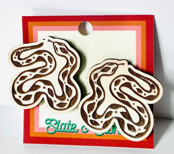 Slate & Stone Co. - Snake Post Earrings