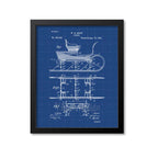 Sleigh Patent Print