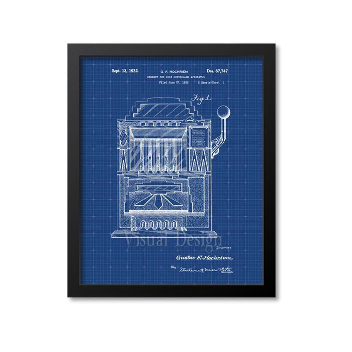 Slot Machine Patent Print