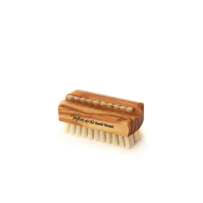 Small Olivewood Pure Bristle Nail Brush