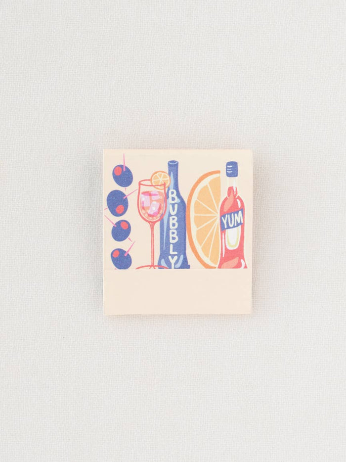 Spritz Italian Summer Printed 10 Stem Matchbooks Matches