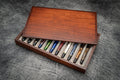 Stack & Store Wood Pen Display Box - With Wood Lid