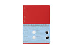 Stalogy 1/2 Year Notebook - A5 - Dot Grid - 186 Pages - Red