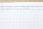 Stalogy 1/2 Year Notebook - A5 - Grid - 186 Pages - Red