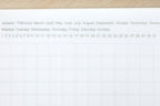 Stalogy 365Days Notebook - B6 - Grid - 368 Pages - Red