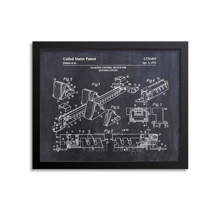 Starting Blocks Patent Print