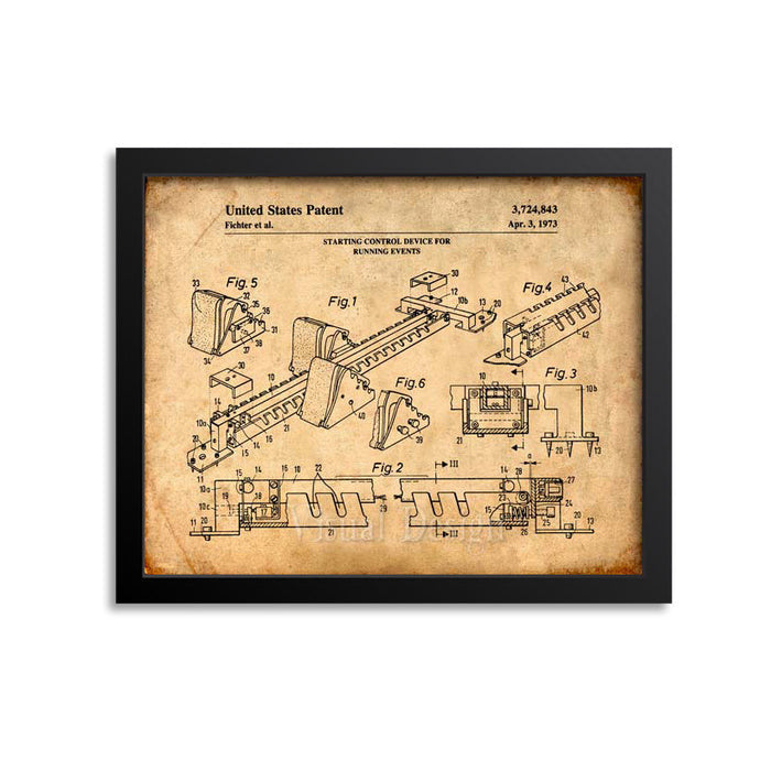 Starting Blocks Patent Print