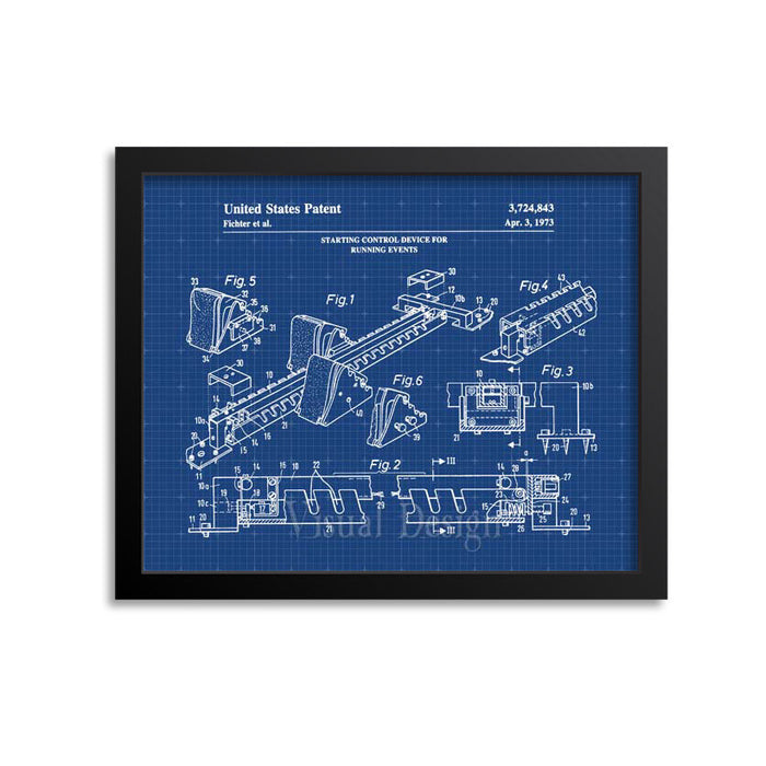 Starting Blocks Patent Print