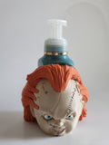 *STL FILE ONLY* Scary Halloween Movie Doll Head Bath & Body Foam Soap Holder