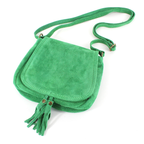 Suede Crossbody Bag