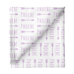 Sugar + Maple Personalized Sugar + Maple Large Stretchy Blanket - Arrow