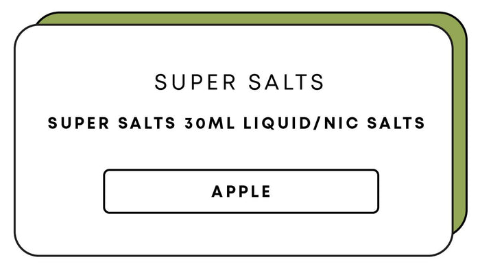 Super Salts 30mL E-Liquid | Apple-Image 1