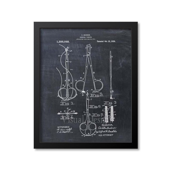 Surgical Forceps Patent Print
