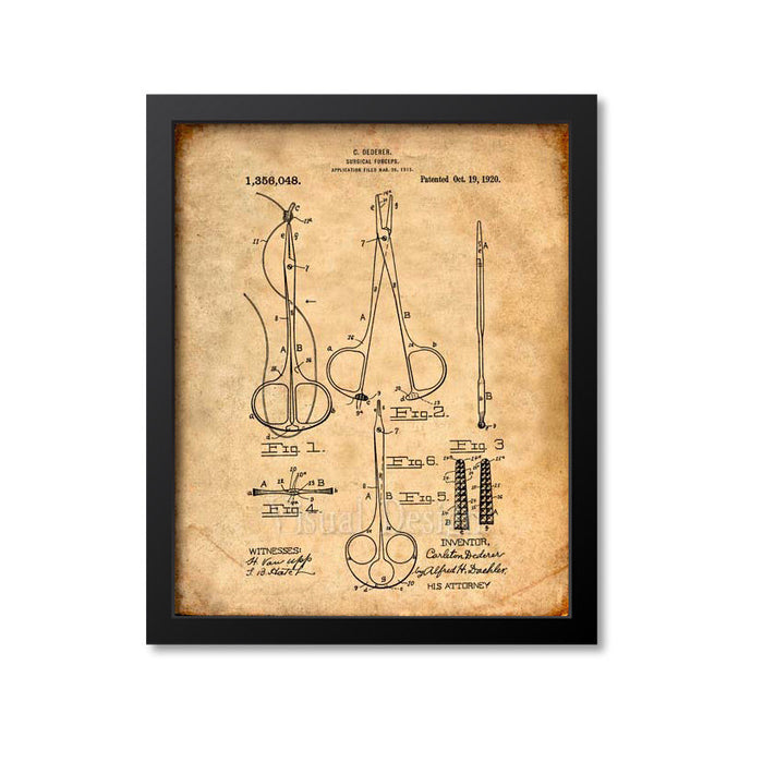 Surgical Forceps Patent Print