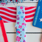 Sweet Freedom Print Silicone Band For Fitbit Versa 1/2