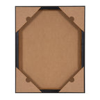 Supplier illustration of canvas backing and hanging points for Shades of Olive landscape canvas print by Mary Sparrow